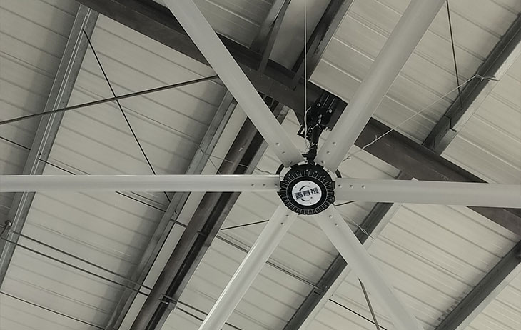 From Shell to Production: How Industrial Ceiling Fans Help Build Your New Factory’s “Respiratory System”